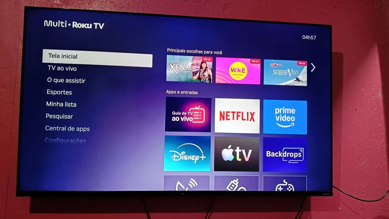 Tv Multilaser 50 polegadas roku TV  - Foto 3