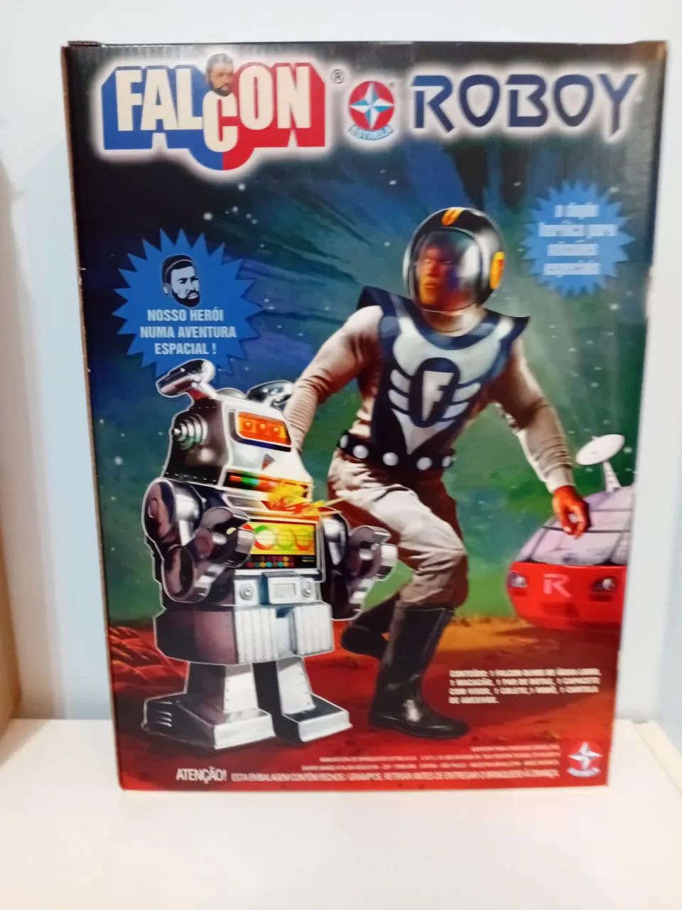 Brinquedo boneco Falcon roboy - Foto 2
