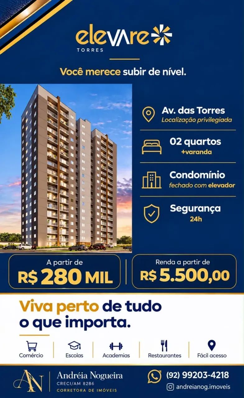 Lançamento Elevare Torres