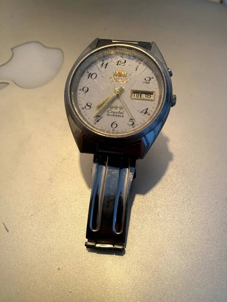 Relógio Automático Orient 21 Jewels Vintage - Modelo Clássico - Foto 3