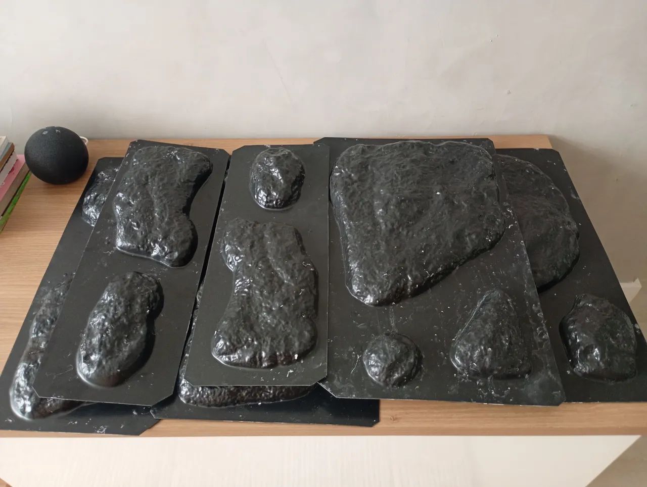 Formas para pedra moledo+ pedras prontas em gesso - Foto 2
