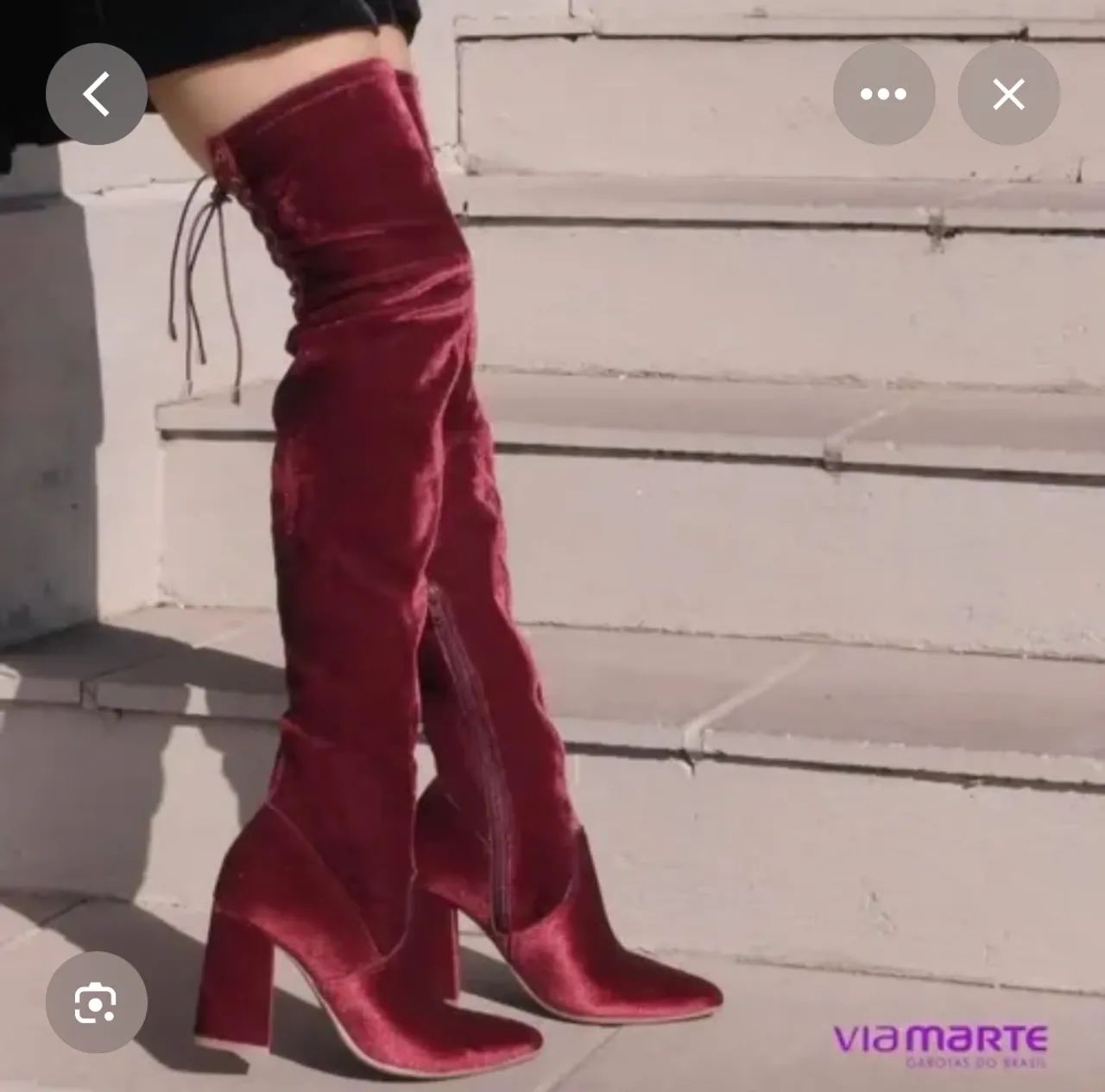 Vendo bota cano longo via Marte - Foto 4