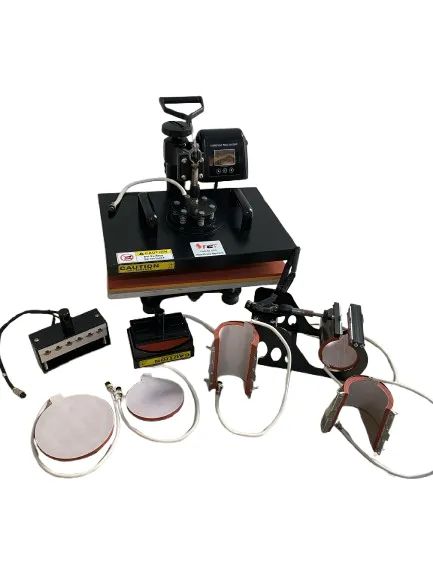 PRENSA TÉRMICA 8 EM 1 - COMPLETA PARA SUBLIMAÇÃO