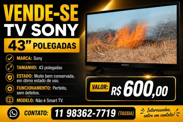 Tv 43 polegadas sony  - Foto 2
