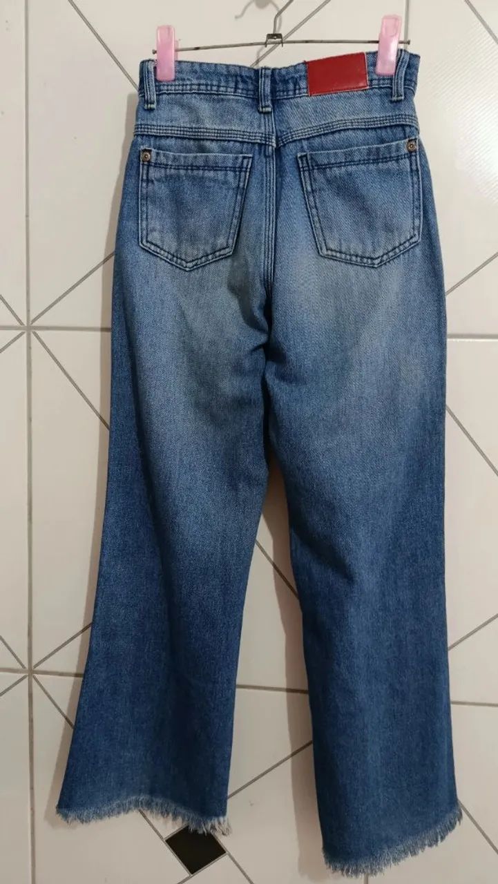 Calça jeans widi leg infantil - Foto 2