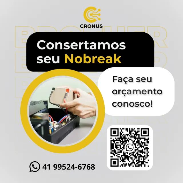 Assistência Técnica de Nobreaks - Cronus Informática