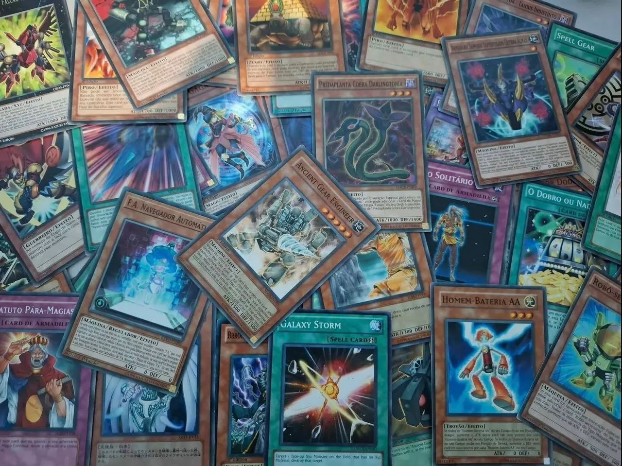 Lote de Cartas de Yu-gi-oh Usadas