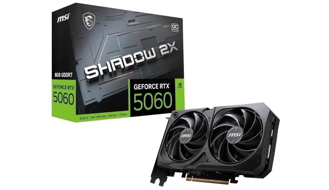 Placa de vídeo nvidia rtx 5060 8gb 