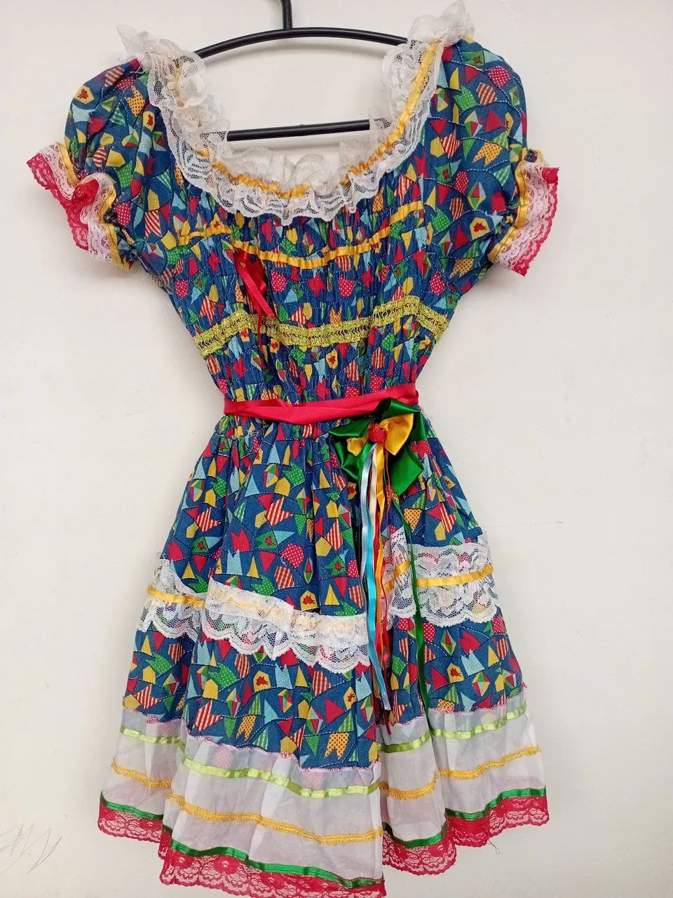 Vestido junino infantil 