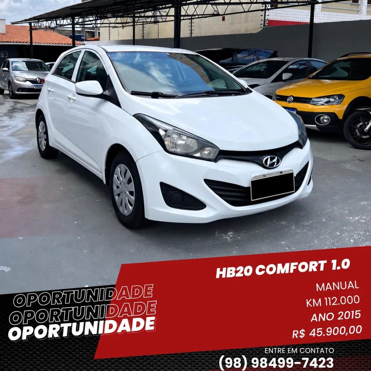 Hyundai Hb20 COMF./C.PLUS/C.STYLE 1.0 FLEX 12V 2015