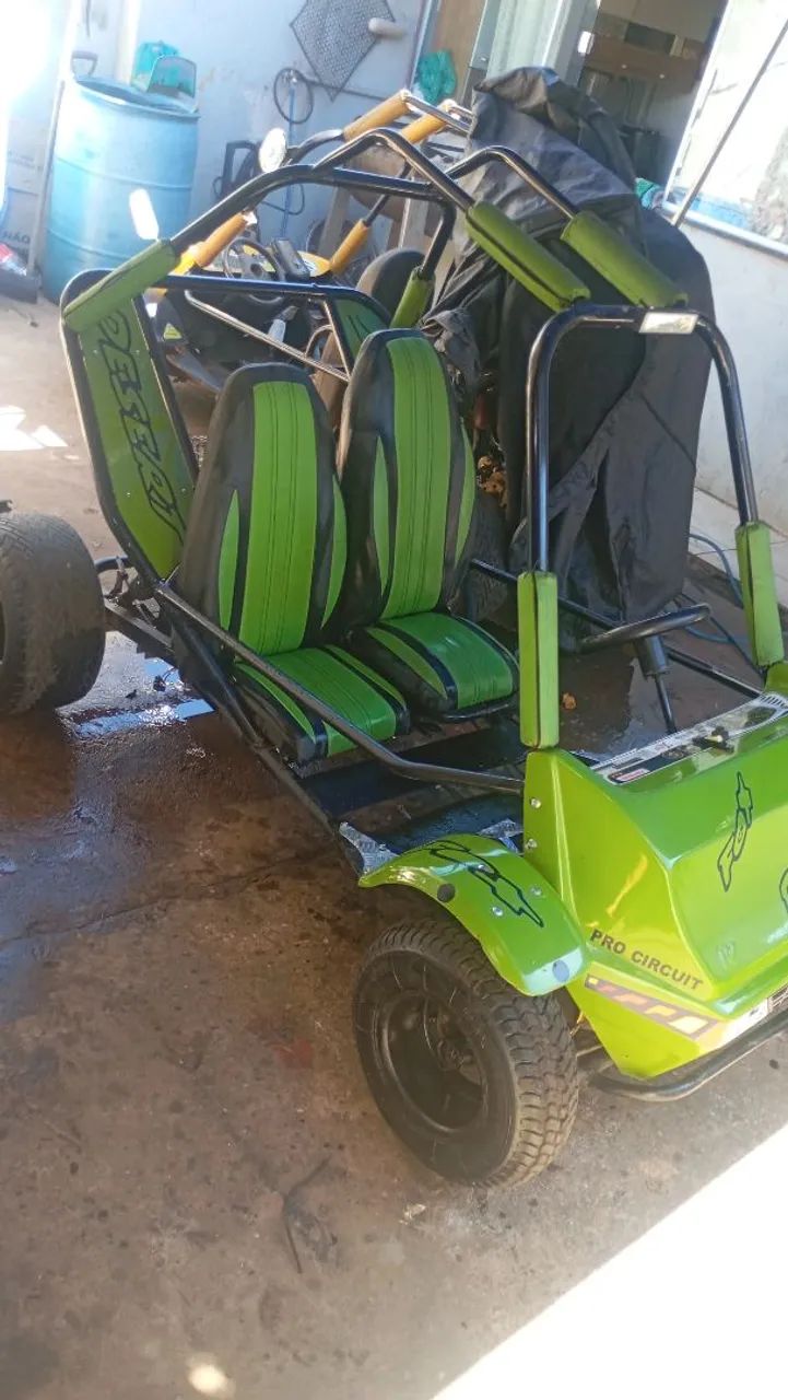 Mini buggy chassi longo partida elétrica - Foto 2
