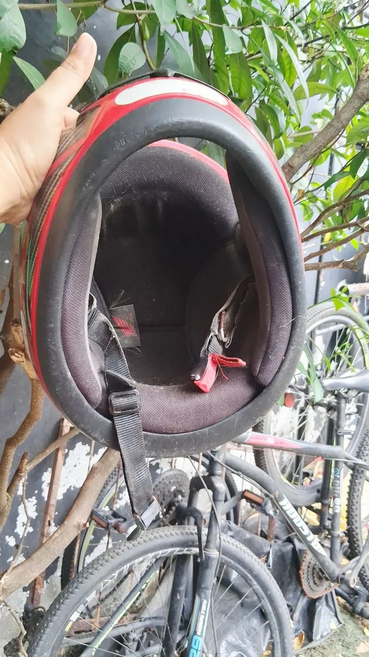 Capacete vermelho - Foto 4