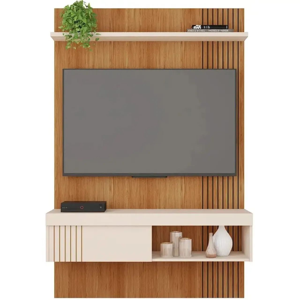 Painel Jade para Tv Até 50 Polegadas 1 Porta Caemmun _ pronta entrega 