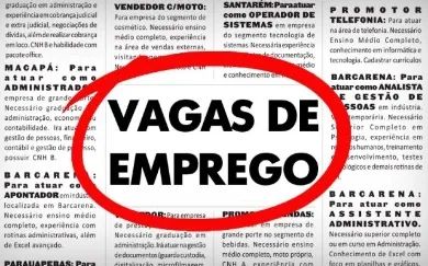 Vagas de emprego 