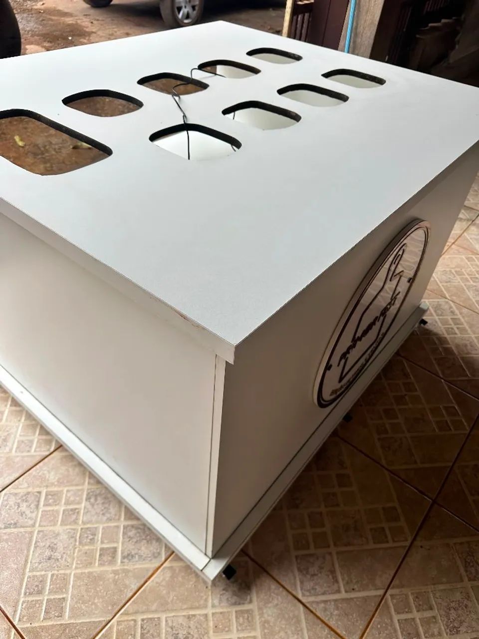 CARRINHO DE EVENTOS - DESMONTÁVEL - COM CUBAS E TAMPAS  - Foto 3