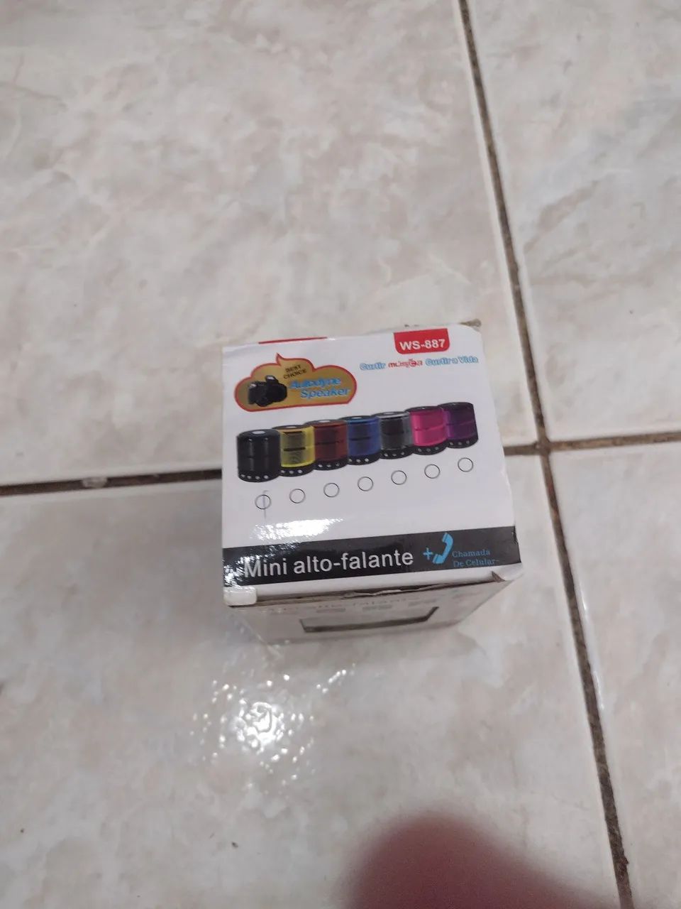 mini alto-falante Bluetooth modelo WS-887. - Foto 2