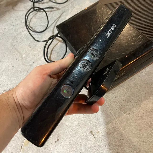 Xbox 360 com controle novo e kinect - Foto 4