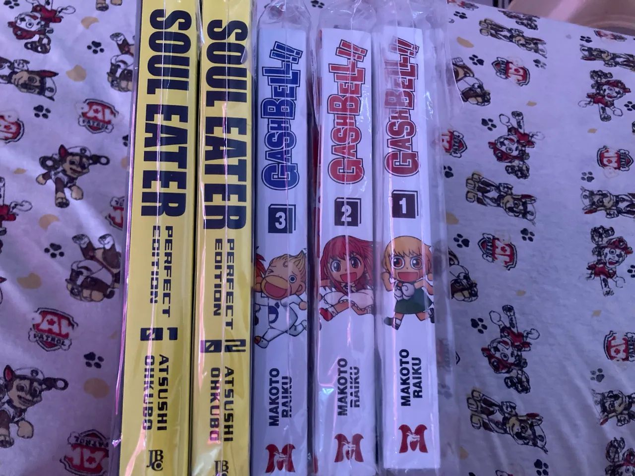 Kit mangá Soul Eater e Gash Bell