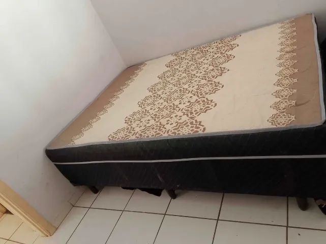 Cama box casal (novo) 