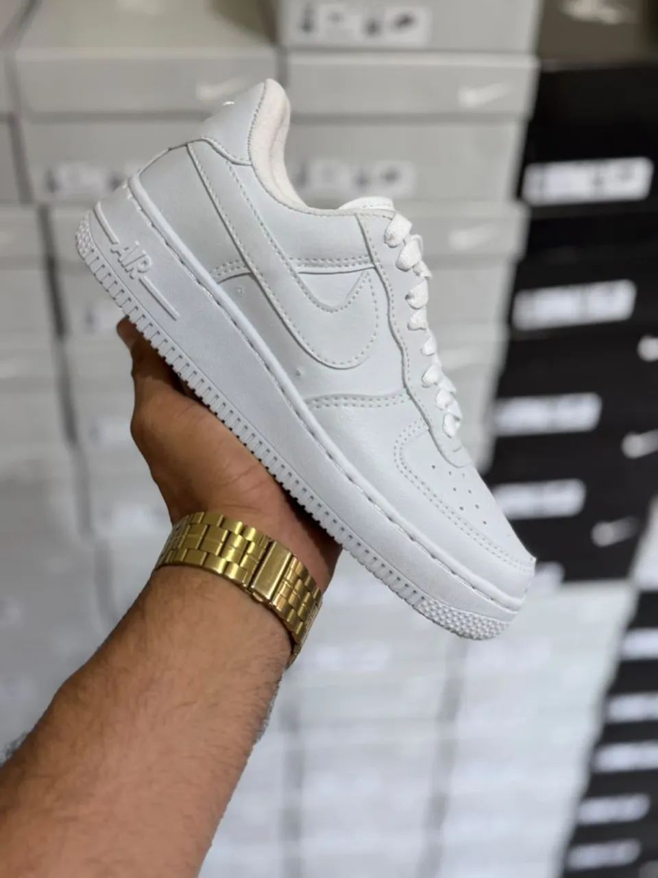 Tênis branco Nike Air Force  - Foto 3
