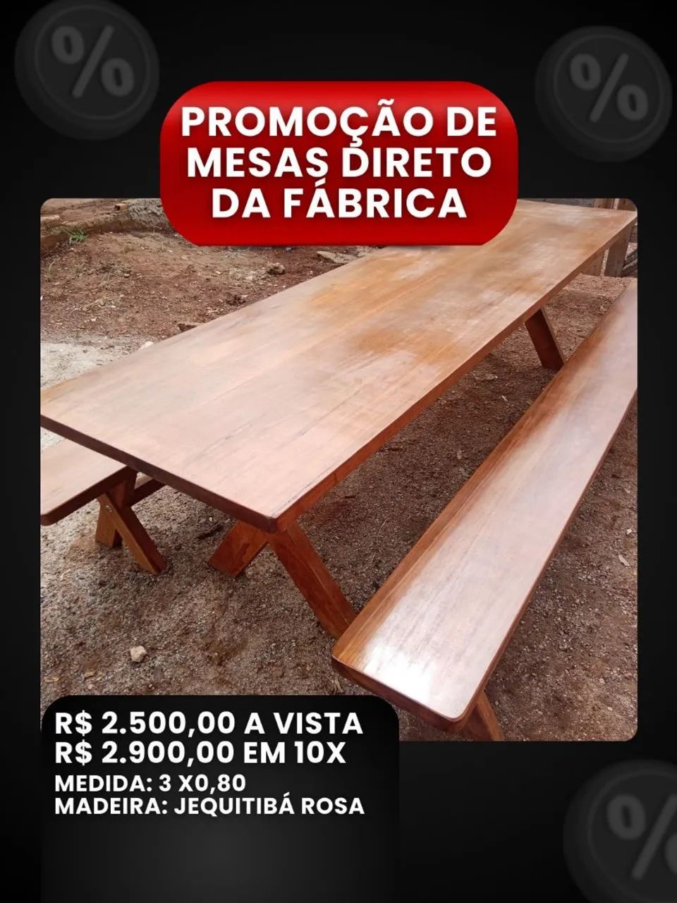 Mesas direto da fábrica  - Foto 5