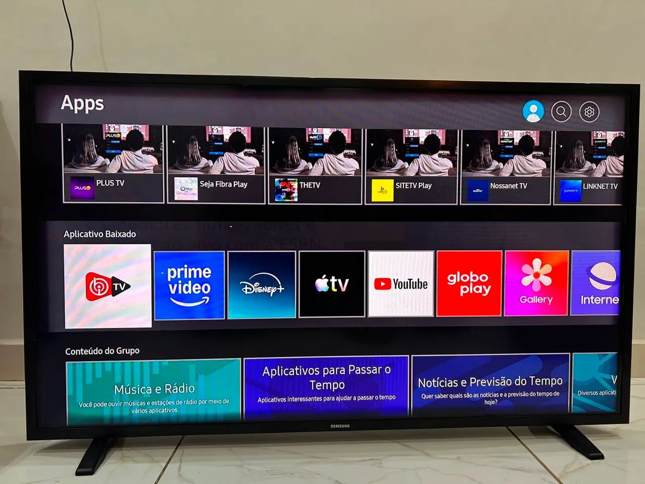 Tv 43 Smart Samsung completa (entrego)