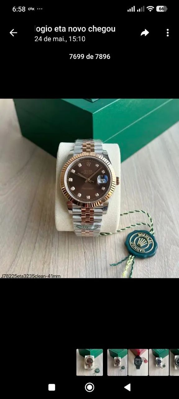 ROLEX DATE JUST DIAL TONE JUBILLE/ S.C