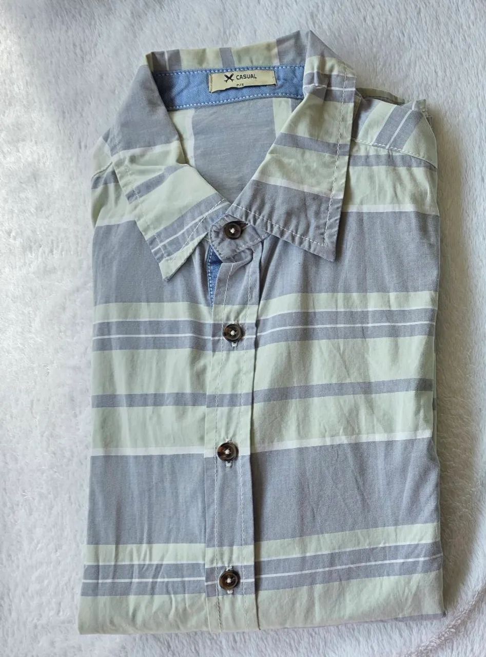 Lote de 7 camisas masculinas Hering e TNG - Foto 4