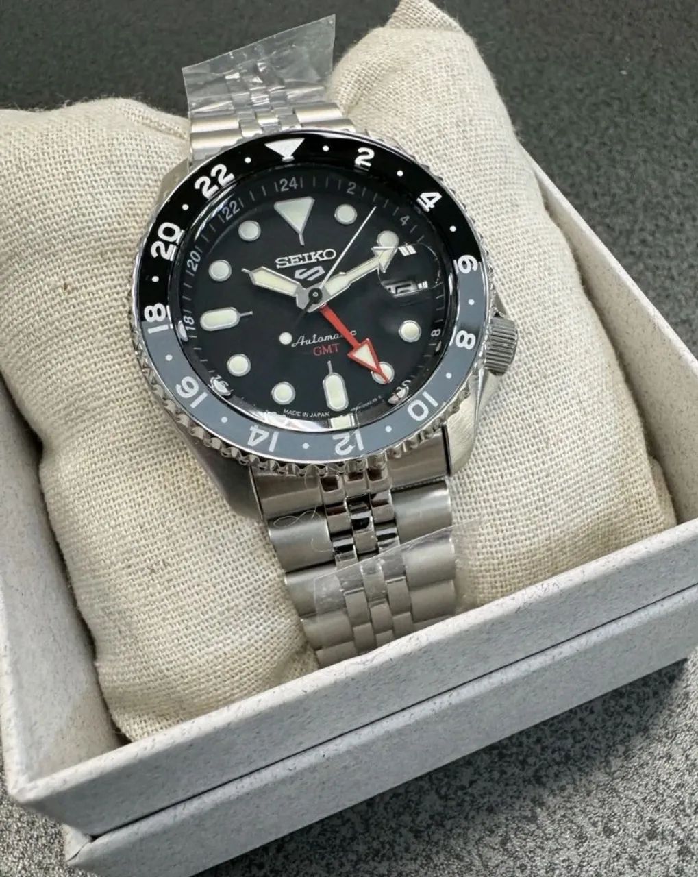 Seiko 5 Sports GMT Black Automático Full Set- SSK001 - Foto 3
