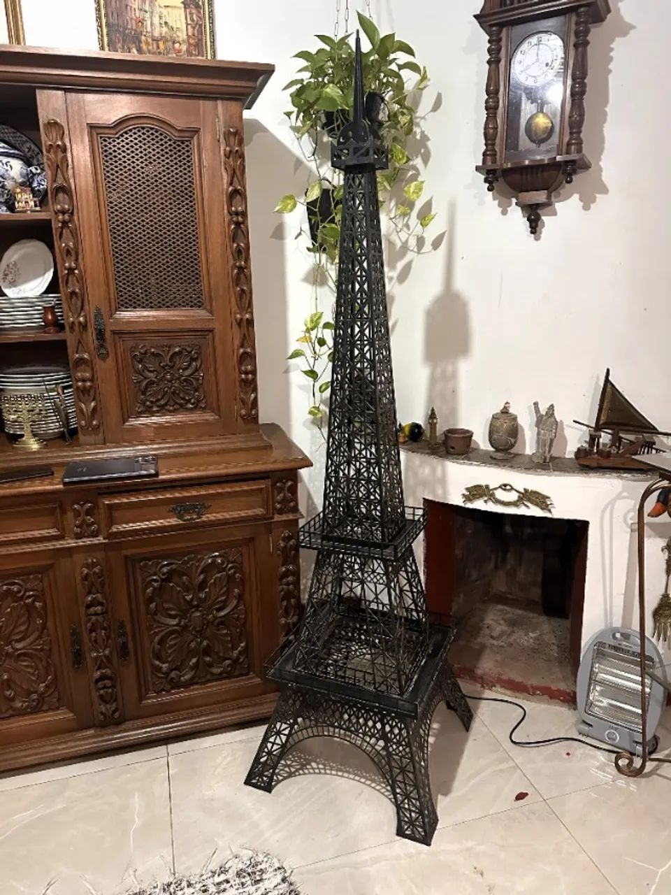 imponente Torre Eiffel decorativa em MDF 2.5m - Foto 3