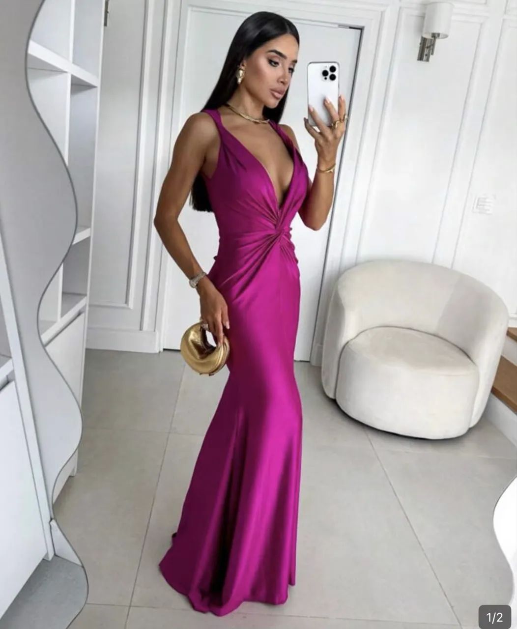 Vestido longo de festa  - Foto 5