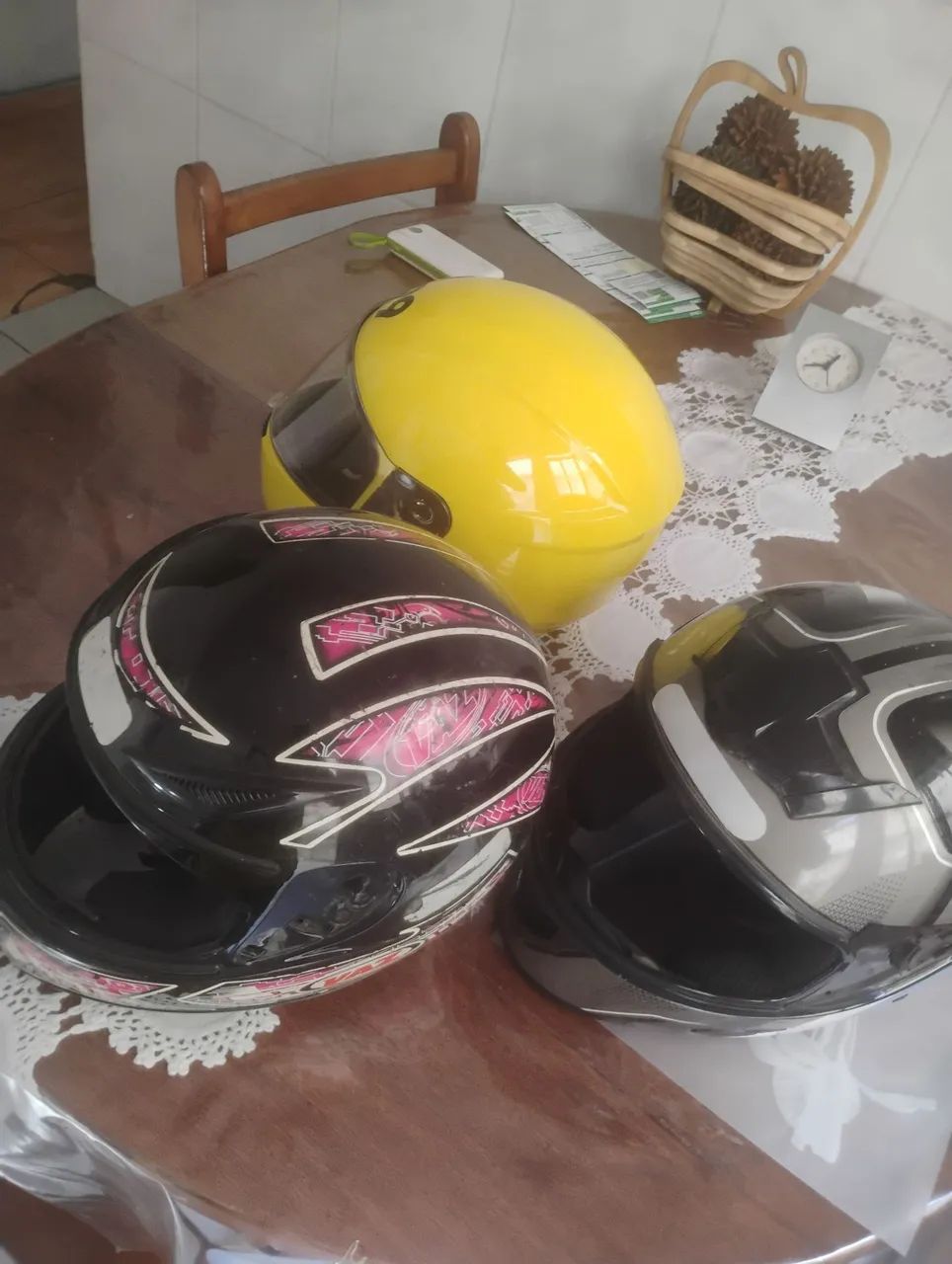 Capacetes Semi-Novos