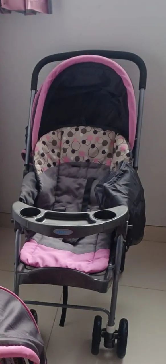 Carrinho e bebê conforto cosco - Foto 3