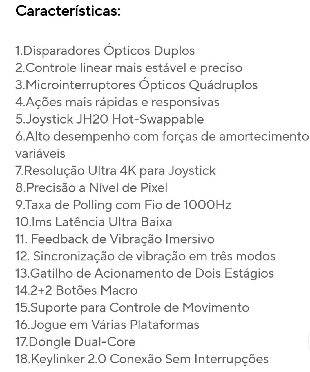 Machenike G5Pro V2 Branco sem dock. Novo e lacrado! - Foto 2