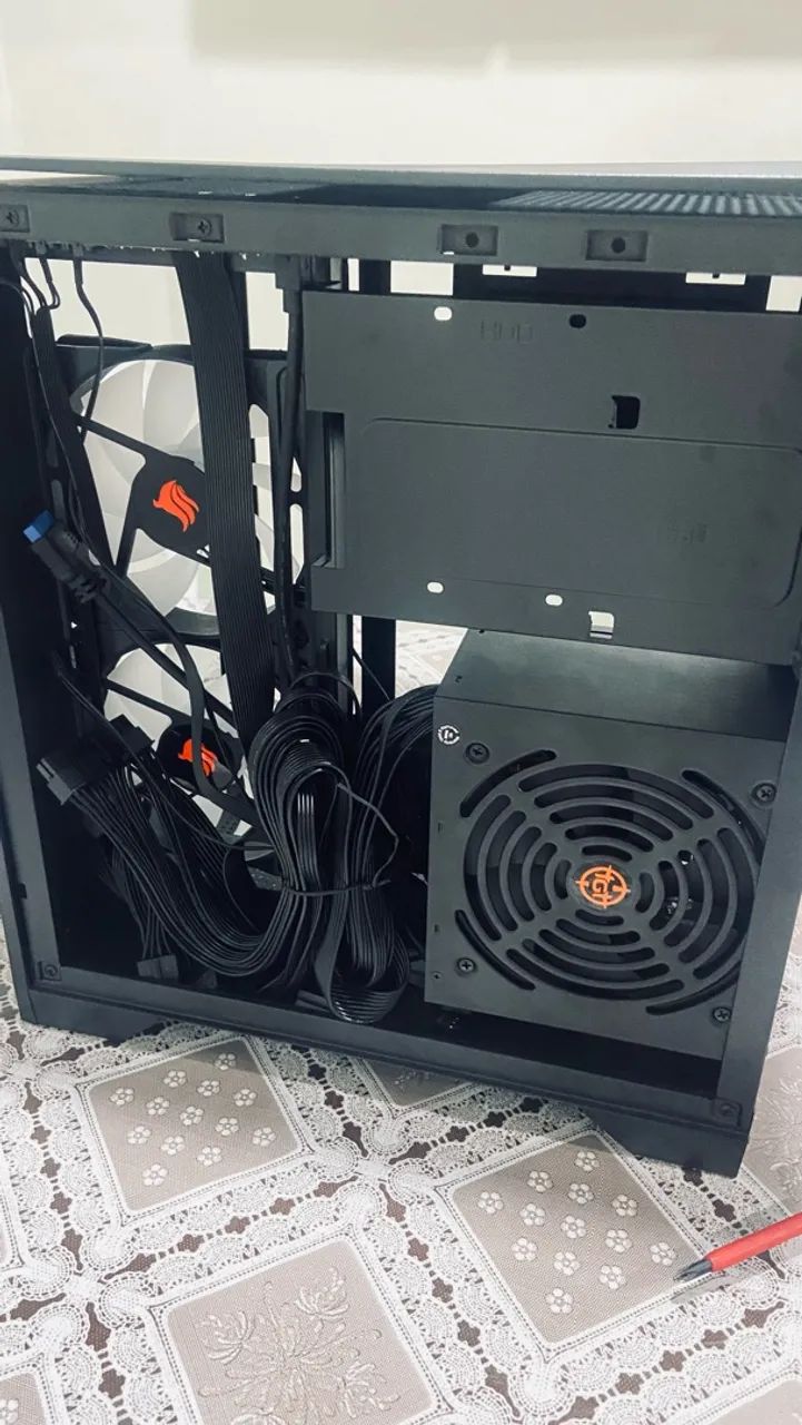 Gabinete com 2 fans e uma fonte - Foto 5