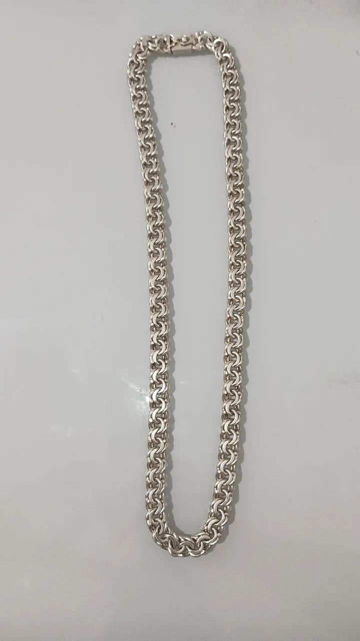 Cordão de Prata 950 Friso