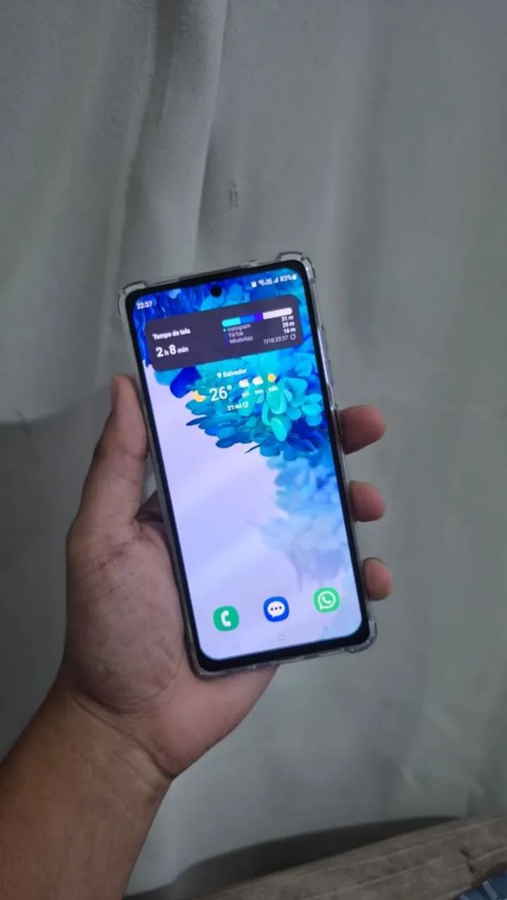 Samsung S20 FE - 128gb - perfeito estado - Tem conversa no valor - Foto 4