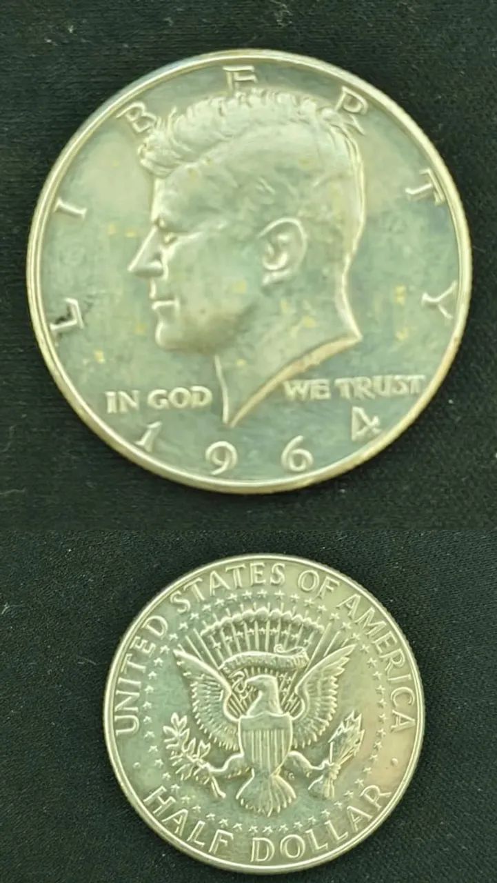Moedas antigas de prata  - Foto 2