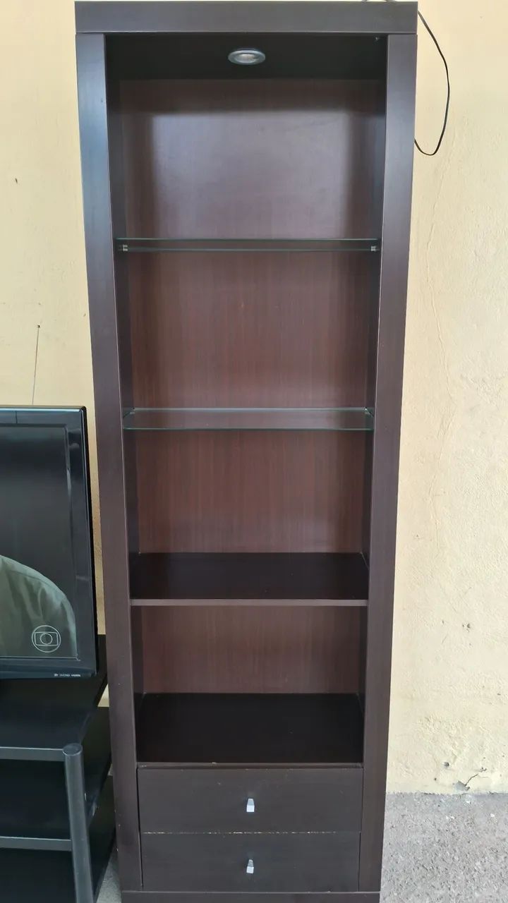 TV Panasonic LCD 42 polegadas + Rack Airon de aço + 2 estantes PARA SAIR HOJE - Foto 5