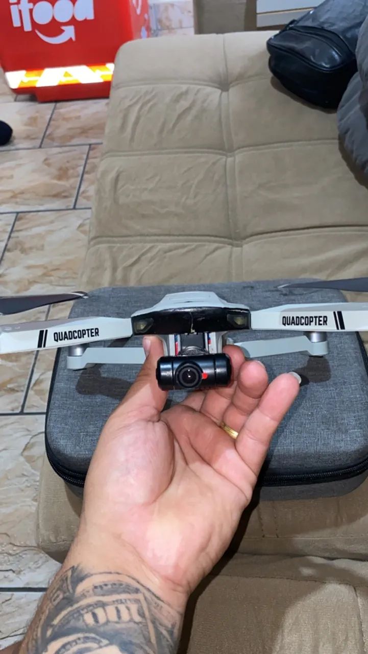 Drone kf102 detalhe na foto  - Foto 3