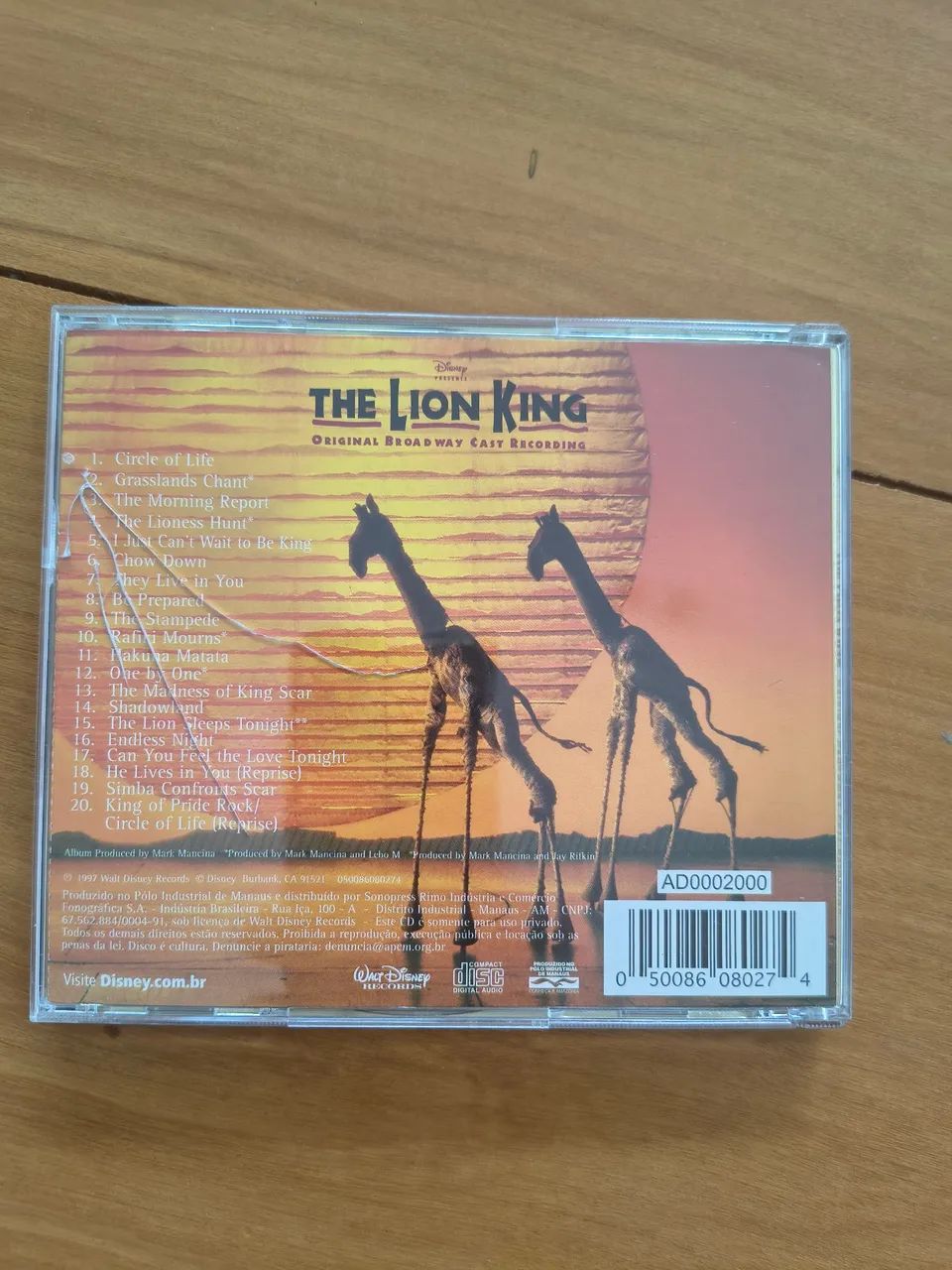 CD the Lion king original  - Foto 2