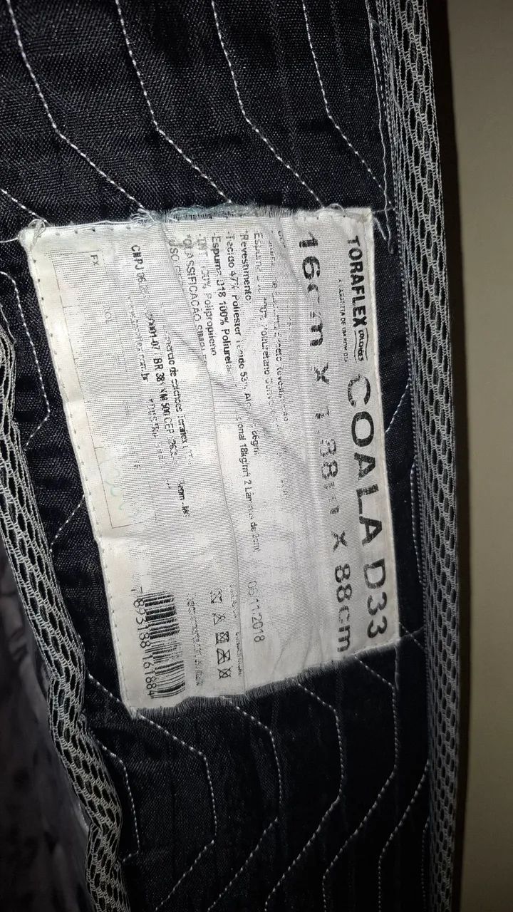 Vende-se colchão de solteiro d33 Toraflex - Foto 5