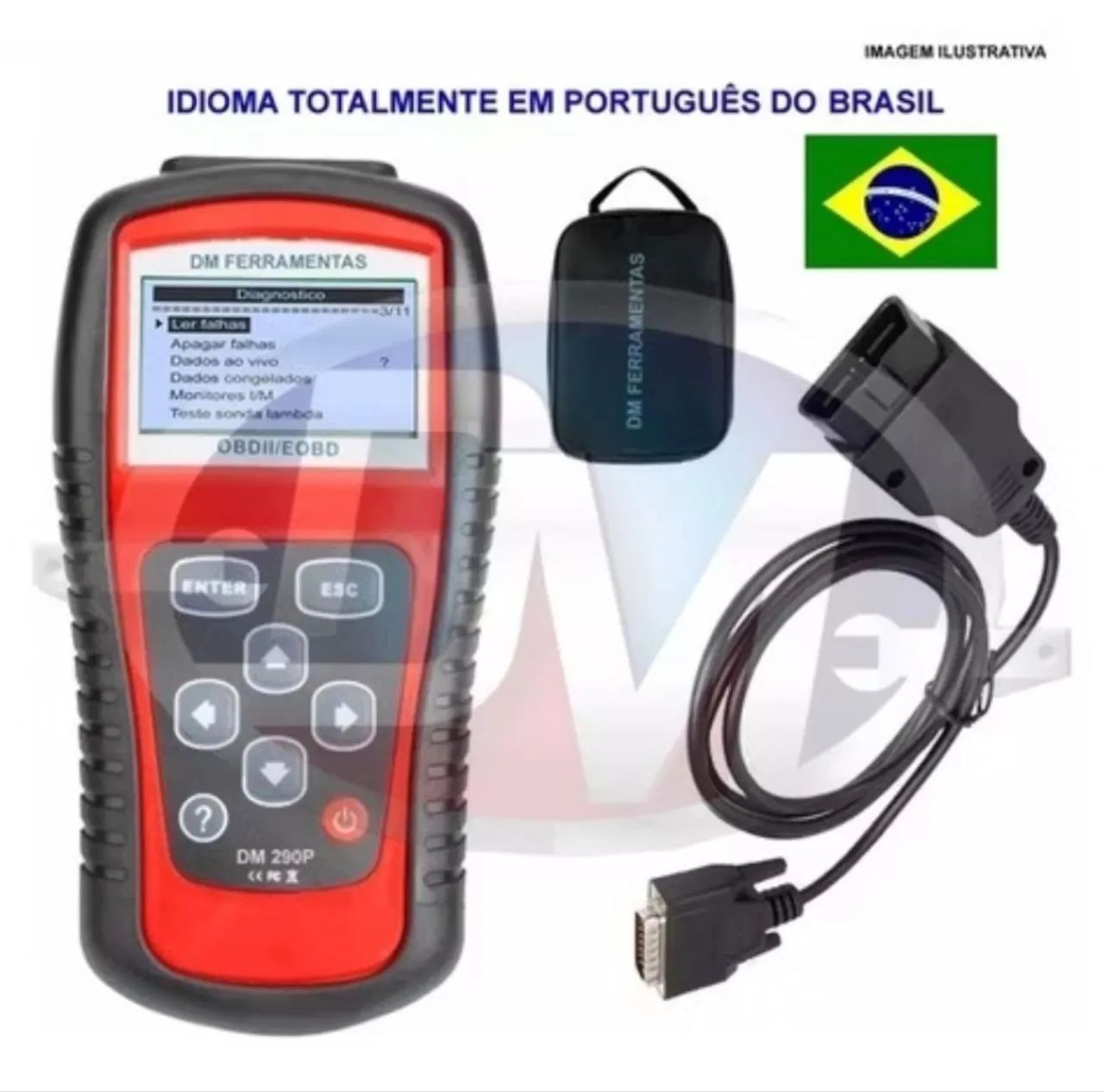Scanner automotivo dm290p