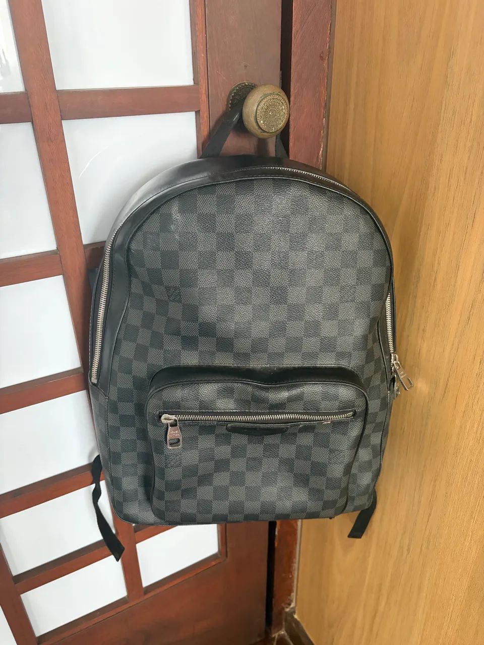 Louis Vuitton Bolsa preta original real - Foto 5