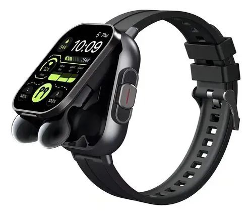 Smartwatch TWS 2 em 1 com fones integrados 