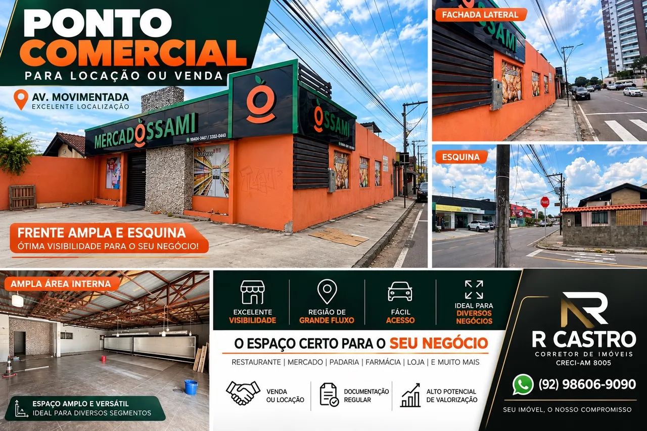 Alugo prédio comercial