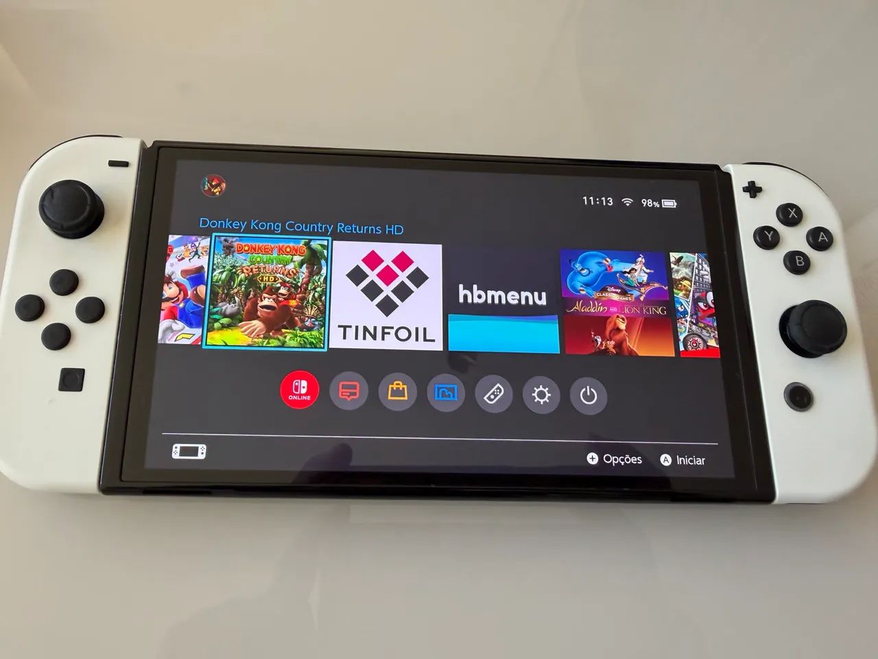 Nintendo Switch Oled Desbloqueado - Foto 5