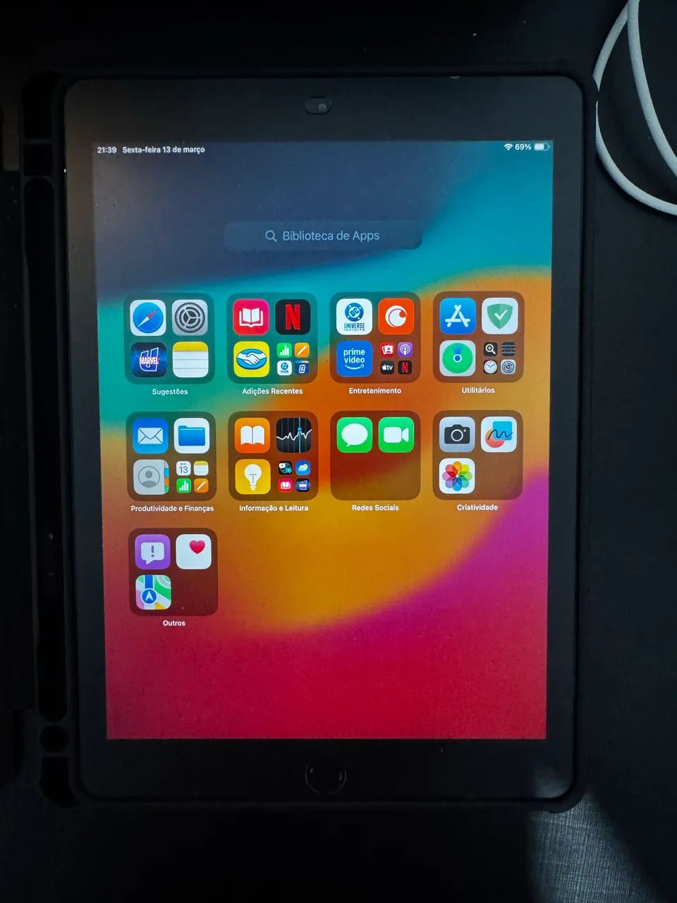 iPad 6 4G + Capa e Caneta - Foto 2