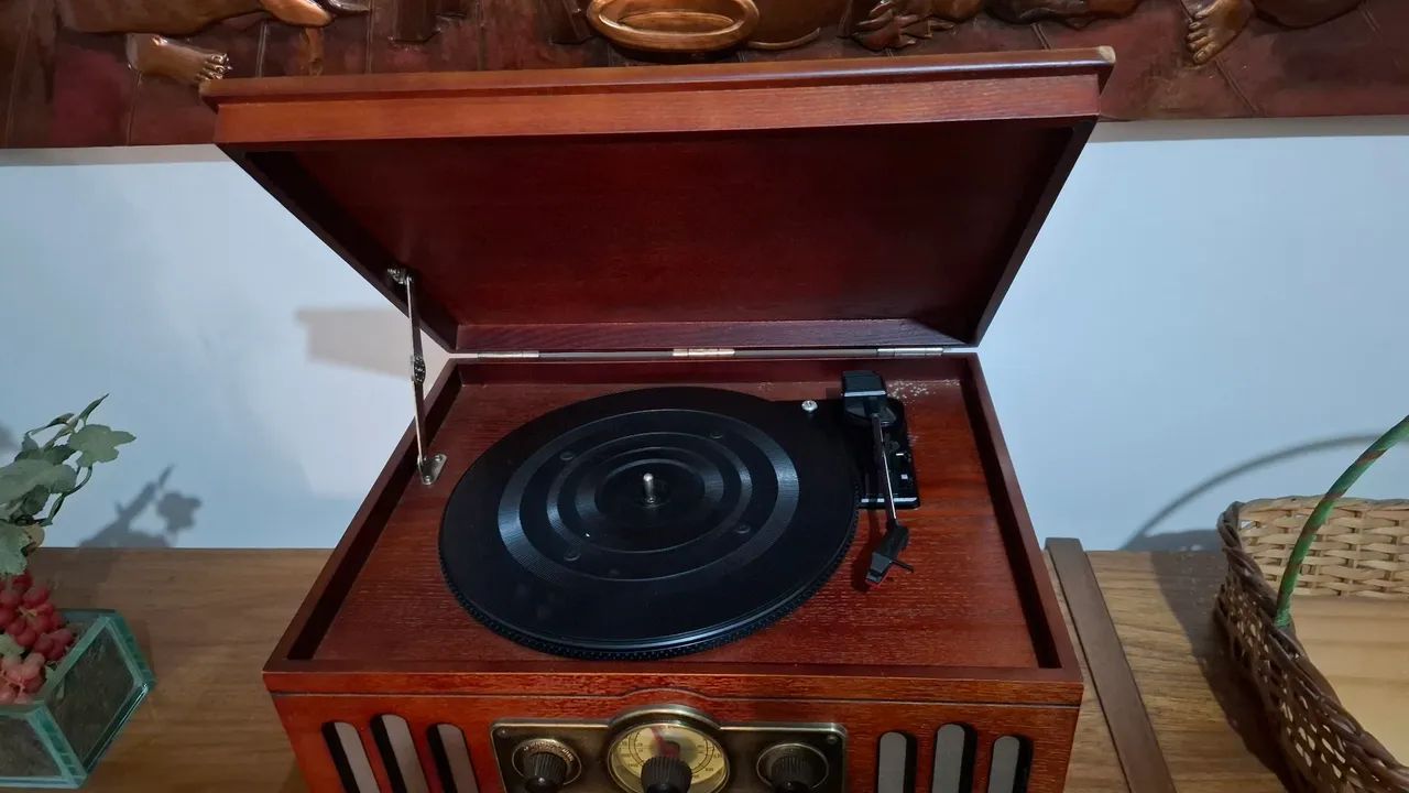 Toca Disco Vintage Retro CTX - Foto 3