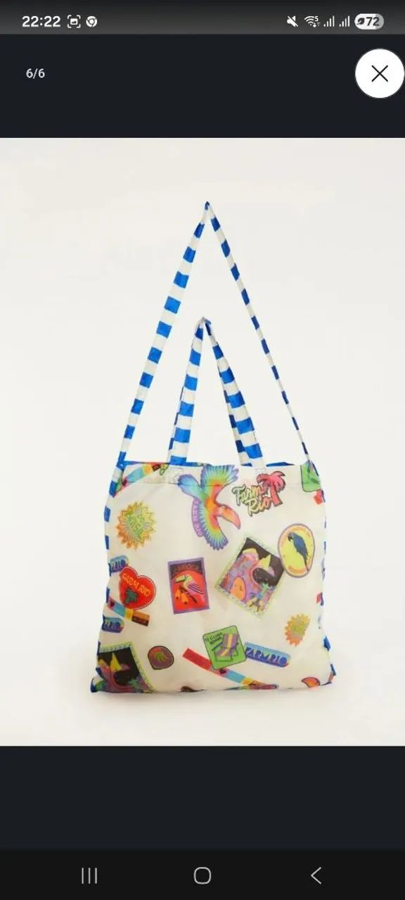 Sacolinha Farm com 2 estampas - Foto 2